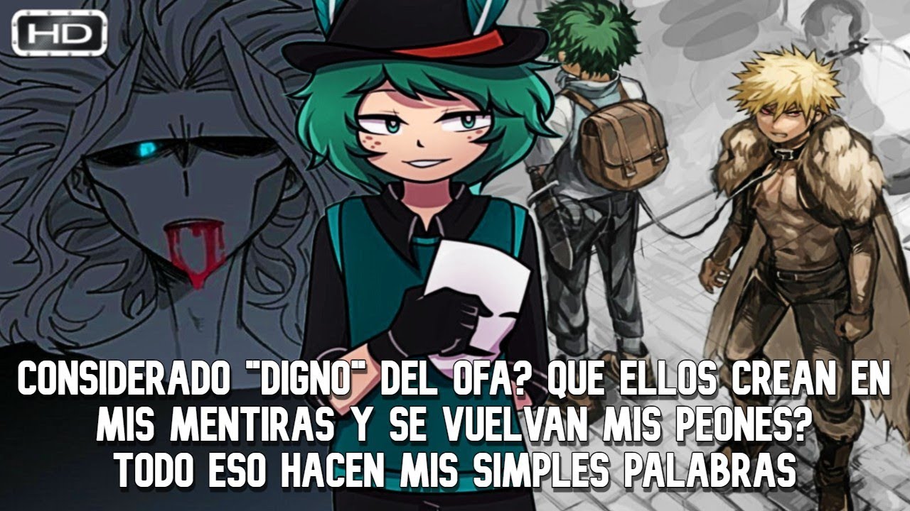 QHPS Izuku Fuera Un Manipulador Experto Y Consiguiera El OFA Y Apoyo De La UA Bajo Puras Mentiras?