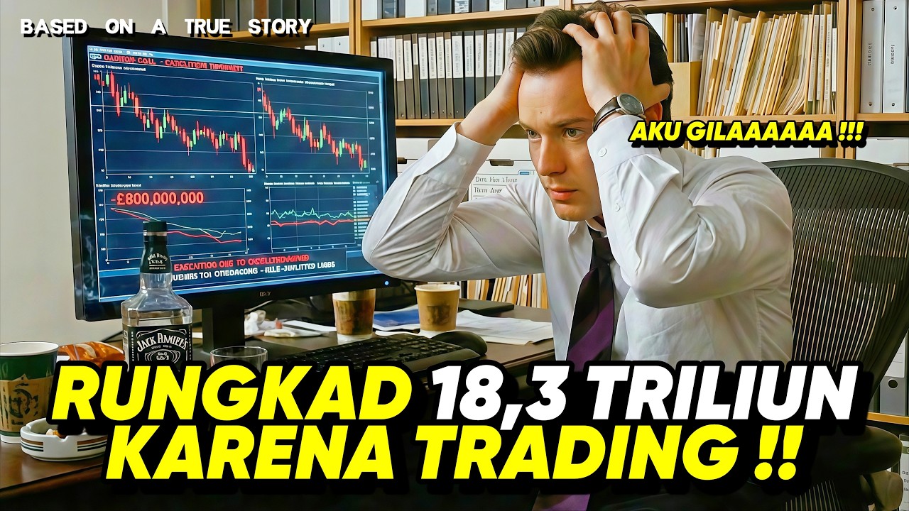 RUGI 18 TRILIUN !! KARENA SERAKAH DALAM TRADING • ALUR CERITA FILM