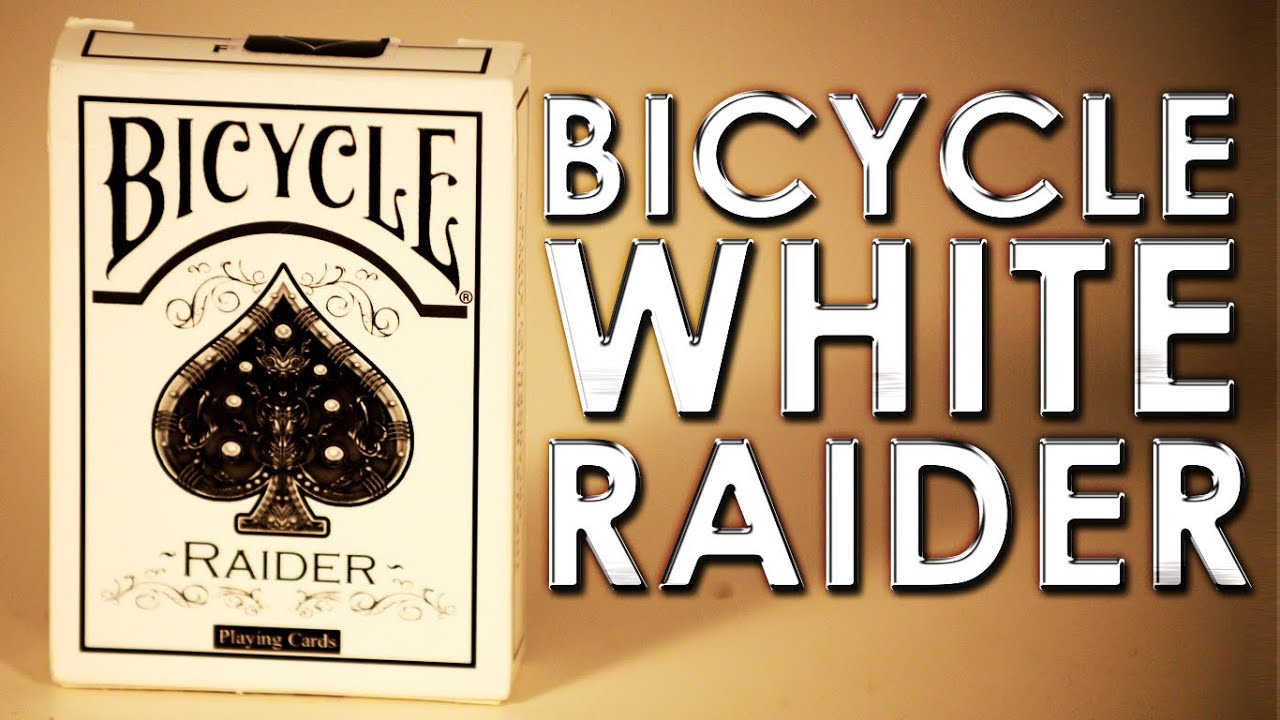 Deck Review - Bicycle White Raider Playing Cards [HD]