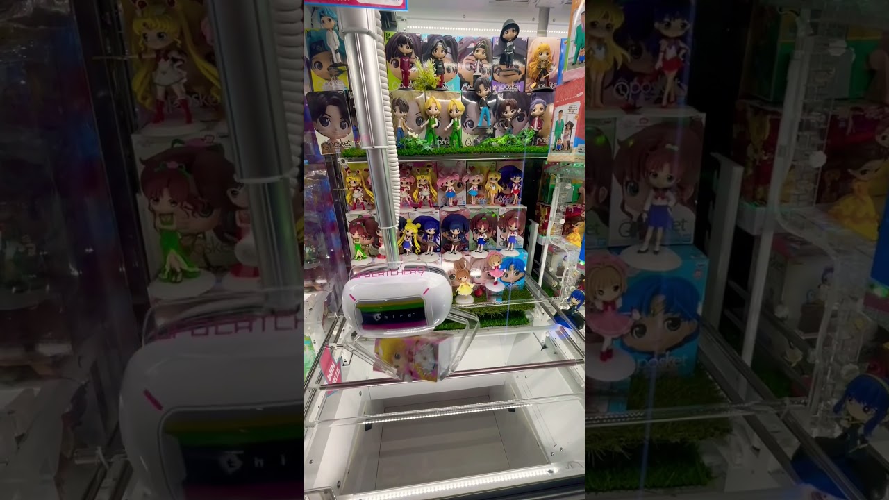 Claw machine Tips No.2 Japanese UFO Ctacher #anime #arcade #clawmachine #ufocatcher #shorts