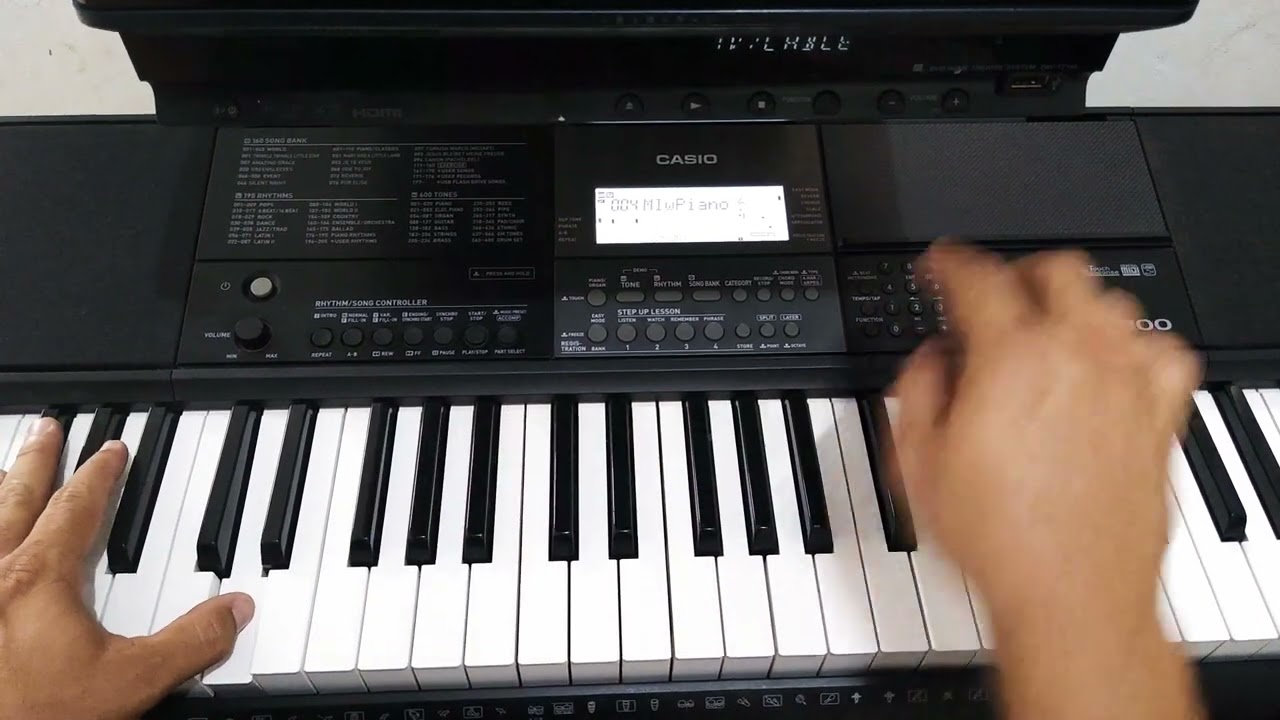 Demo Casio CT-X800  Pianos acústicos#casio#louvor #music#adoração