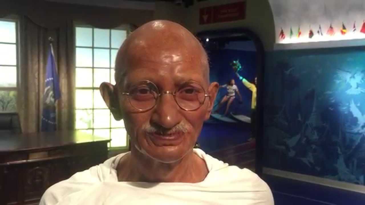 Mahatma Gandhi at Madame Tussauds Sydney