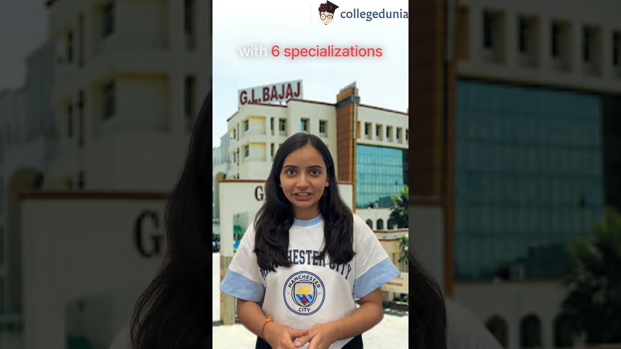 GL Bajaj Institute of Management | MBA Admissions 2025 | Placement Insights #GLBajaj