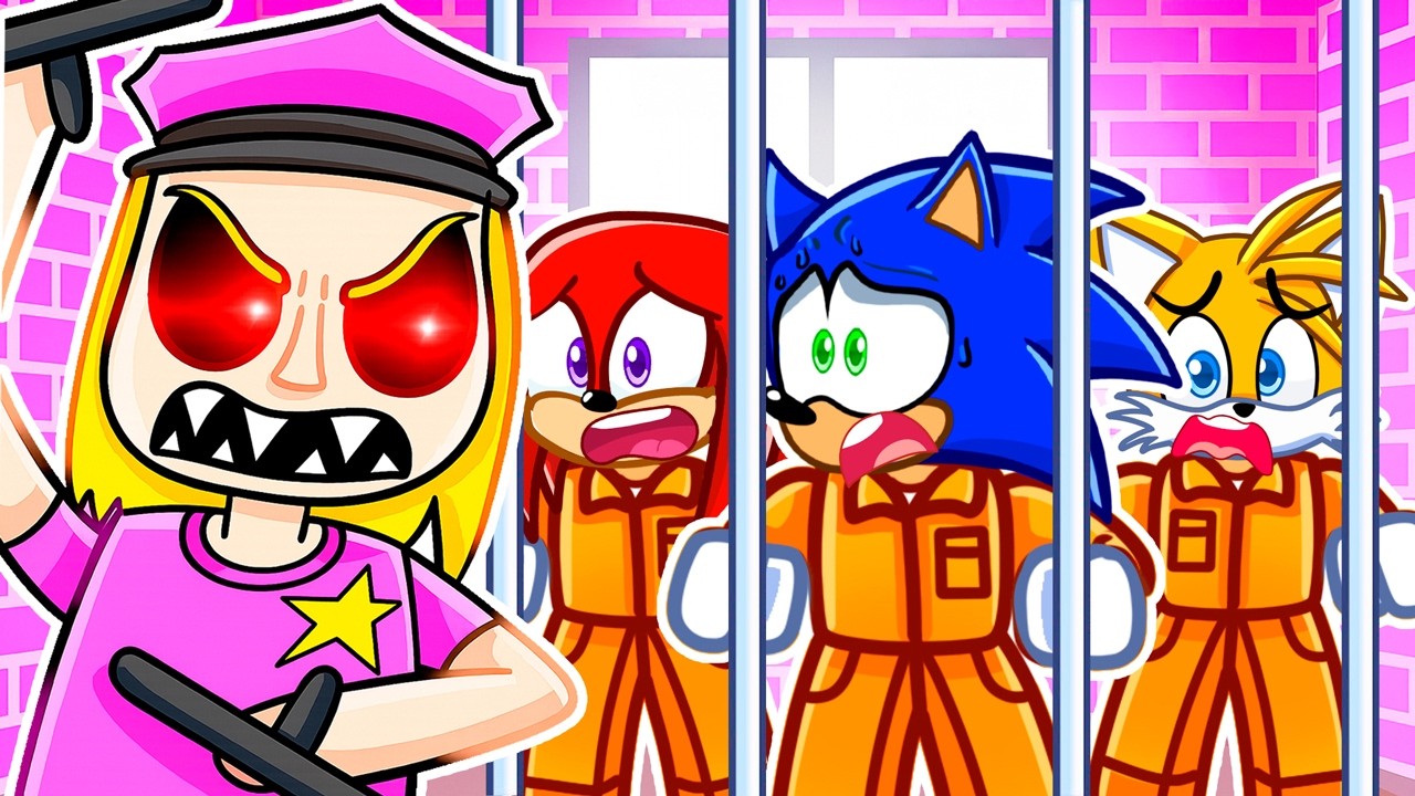 Trapped in GIRLS ONLY Prison... (Roblox)