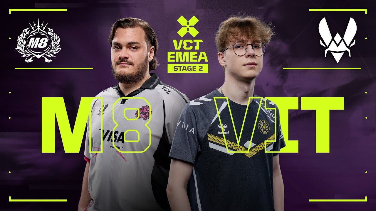 M8 vs. VIT - VCT EMEA 2025 Stage 2 - W5 D2 - Map 1