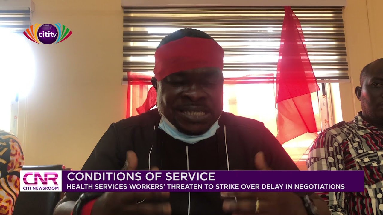 Ghana Health Services Workers threaten to strike over delay in conditions of service negotiations