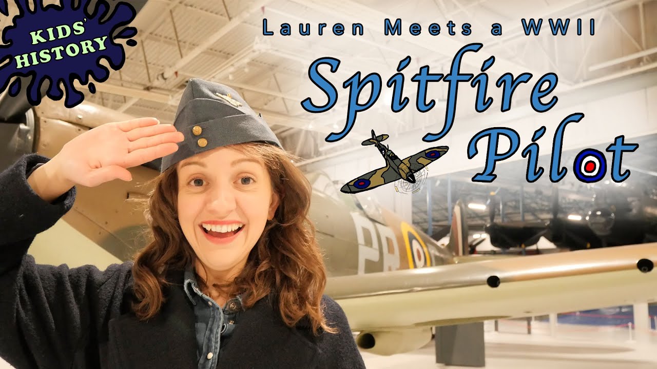 Life of a WWII Spitfire Pilot | RAF Museum, Hendon | WW2 History for Kids