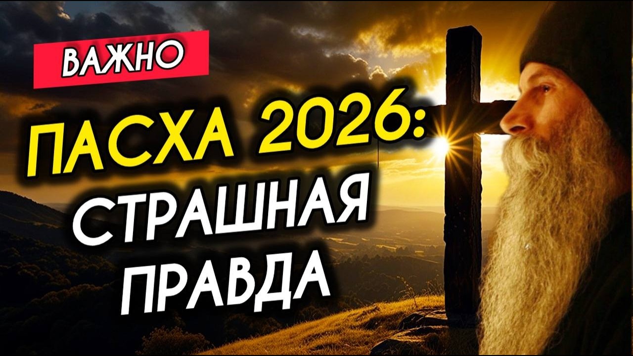 ЧЕМ ОПАСНА ПАСХА 2026  Страшная правда, которую скрывают за куличами