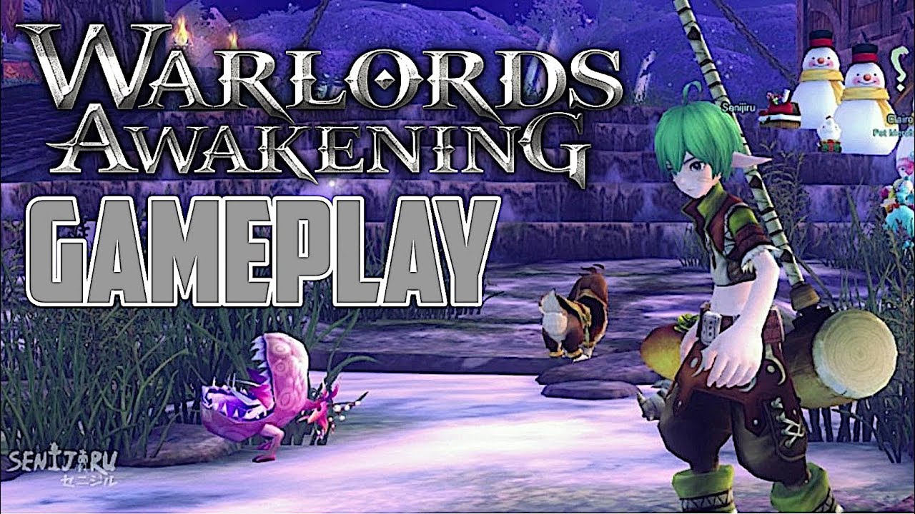 Warlords Awakening / Inspirit ELOA Online Gameplay Preview - Steam GLOBAL Version
