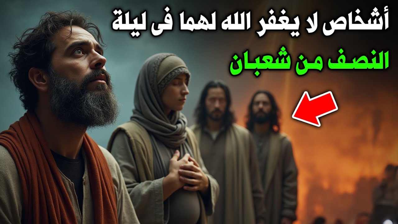 أشخاص لا يغفر الله لهم في ليلة النصف من شعبان ؟ ولهم عذب أليم ! ما السبب ؟ احذر أن تكون انت