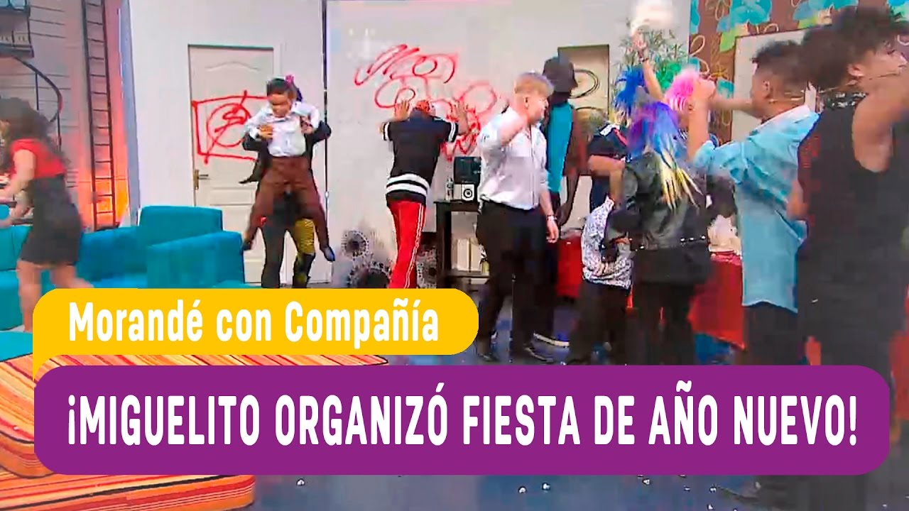 Miguelito organizó fiesta de año nuevo - Morandé con Compañía 2016