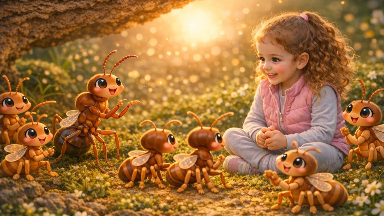  Little Ant Friends | Fun Kids Song with Eileen | Nip Nip Zum Zum