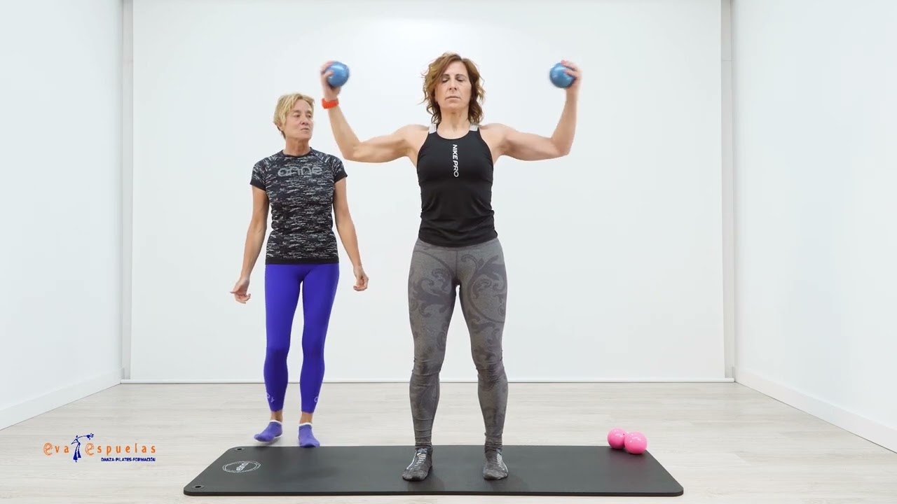 Pilates con Pesas: Fortalecimiento del Tren Superior en 25 Minutos