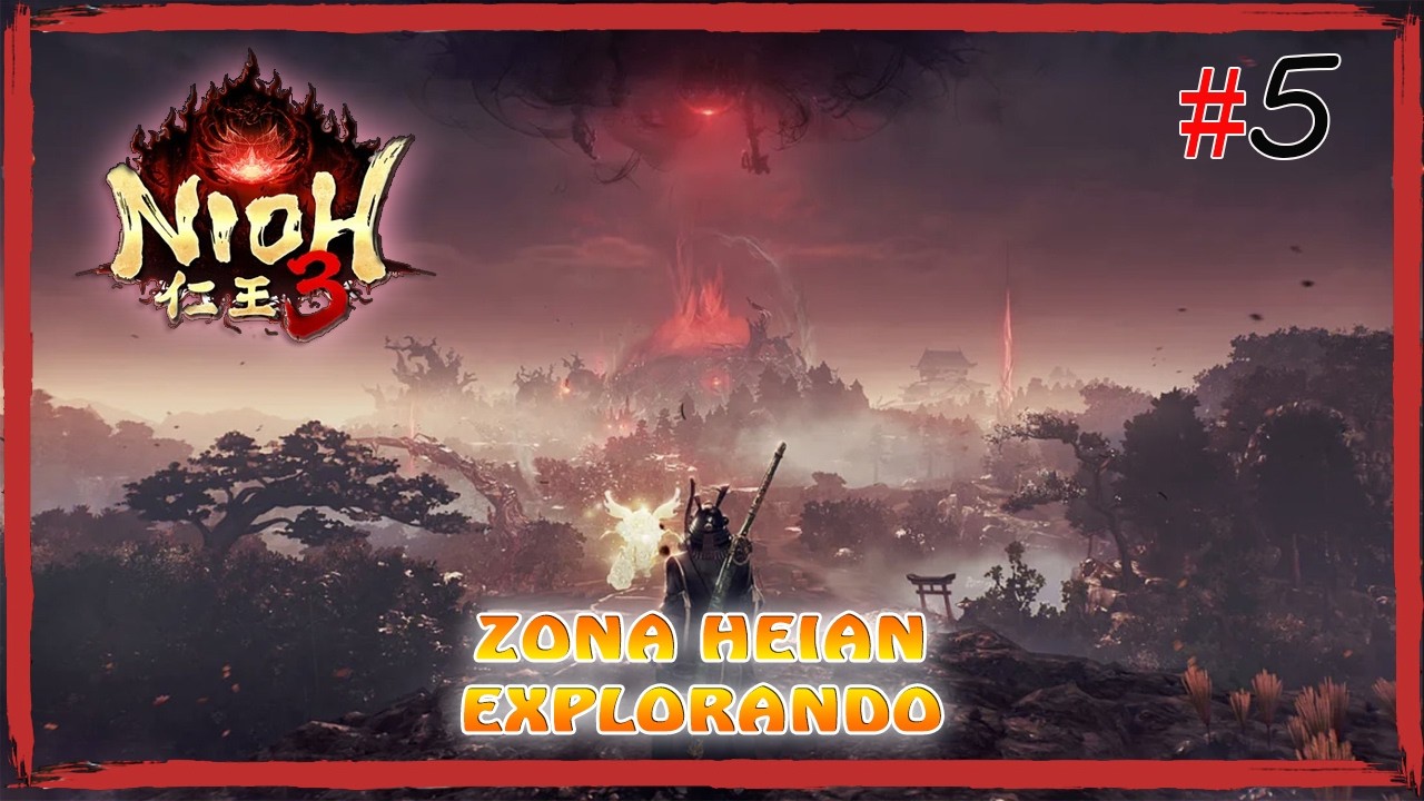 PS5  Nioh 3 Region heian explorando capitulo 5 #letsplay  #nioh3