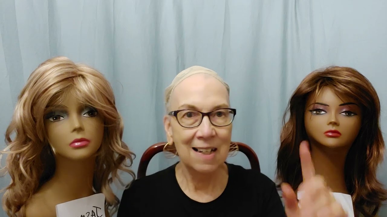 Wigs Are Jewelry For Your Head - Mane Attraction Hollywood Honey, Glamour Mahogany, Amazon Mannequin
