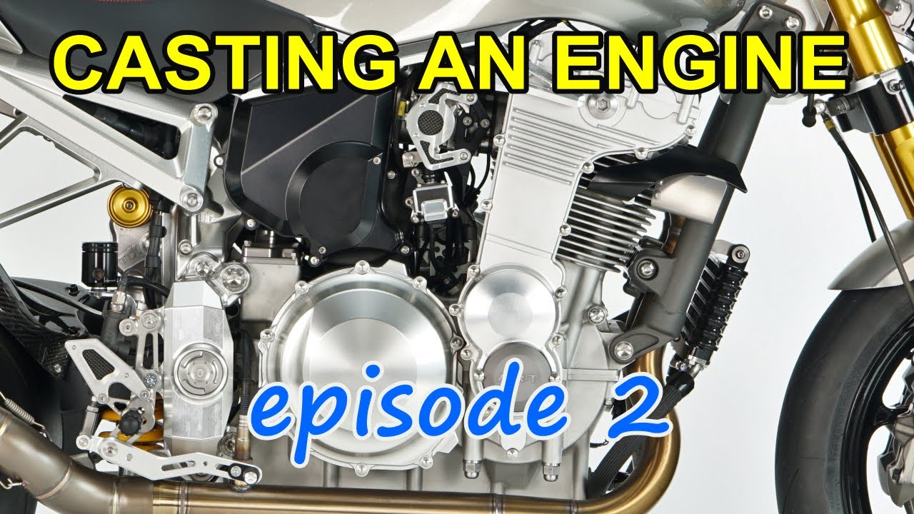 EP 02. Aluminium sand casting an engine