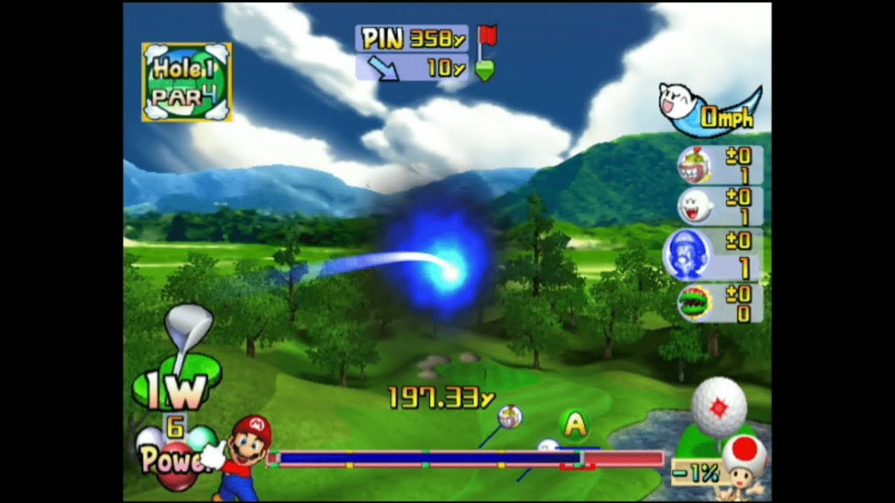 Mario Golf: Toadstool Tour: All Character Stats, Dances, and Nice Shot Animations