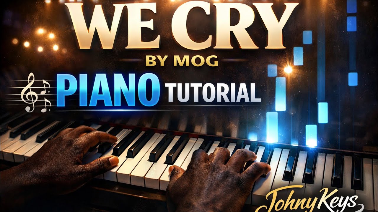 Как играть песню «We Cry Yahweh» группы MOG на фортепиано