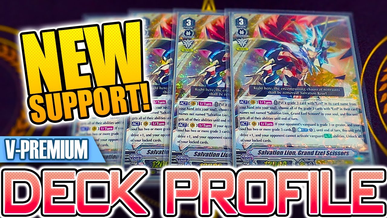 EZEL SCISSORS! | Gold Paladin V-Premium Deck Profile! | Cardfight!! Vanguard