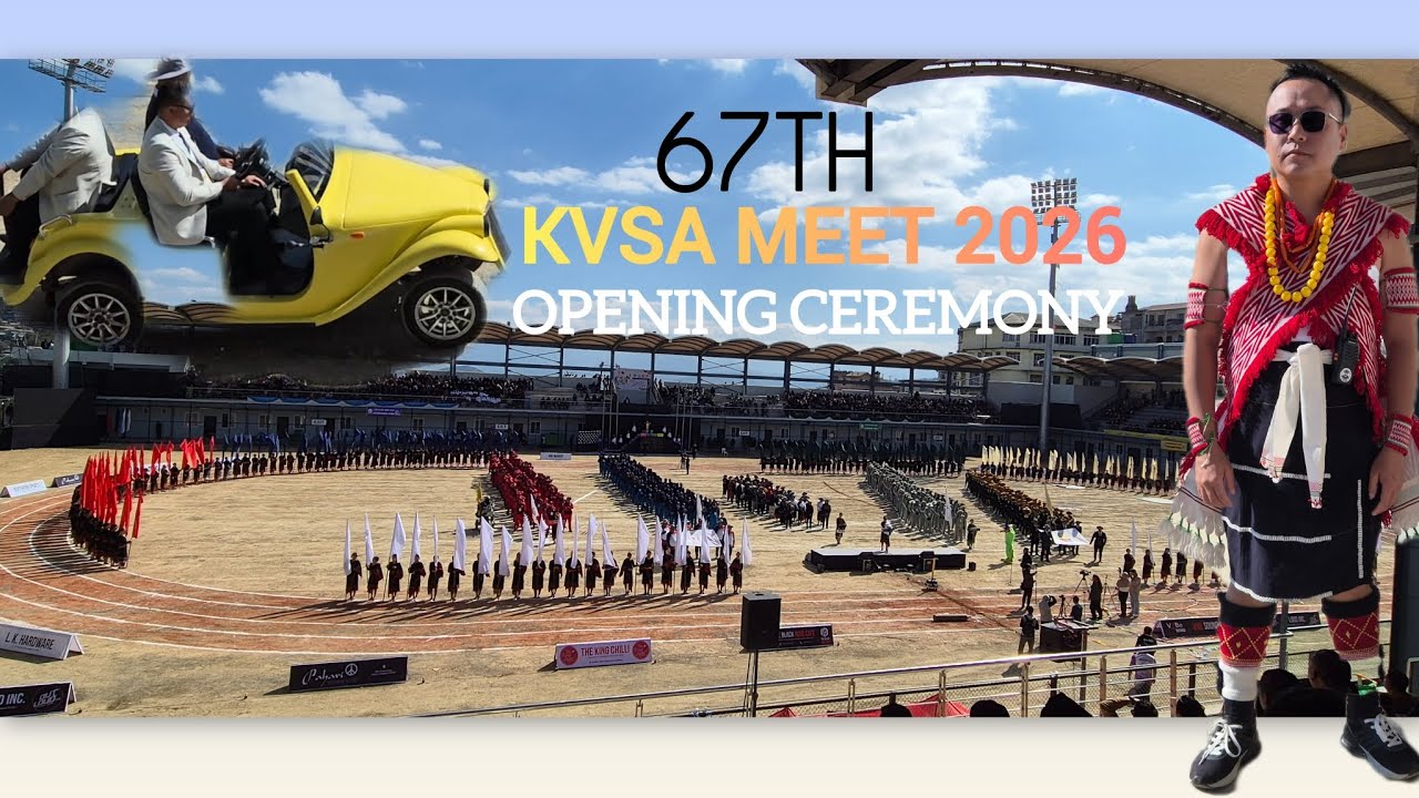 #opening ceremony of 67TH KVSA MEET 2026 graced by Dr.KEKHRIE YHOME