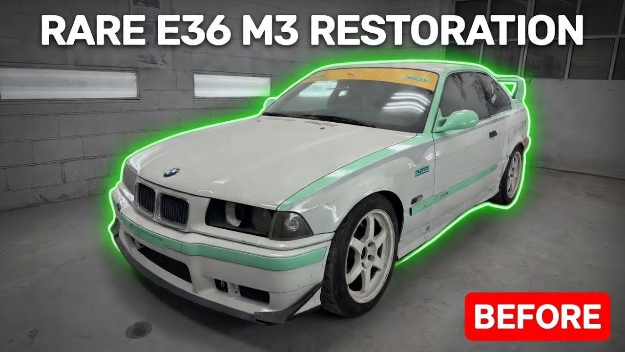 Restoring An RARE E36 M3 Euro Spec With 50k Miles!!