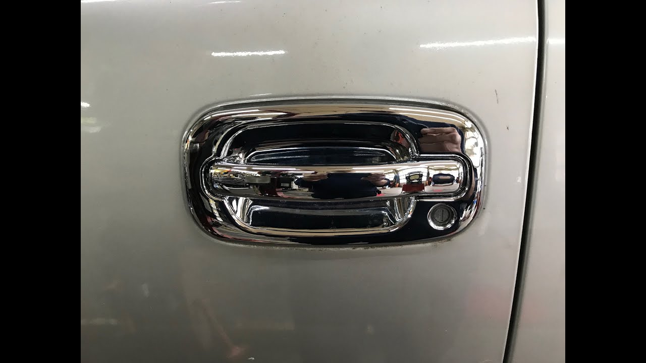 2005 Cadillac Escalade Drivers Outside Door Handle Replacement