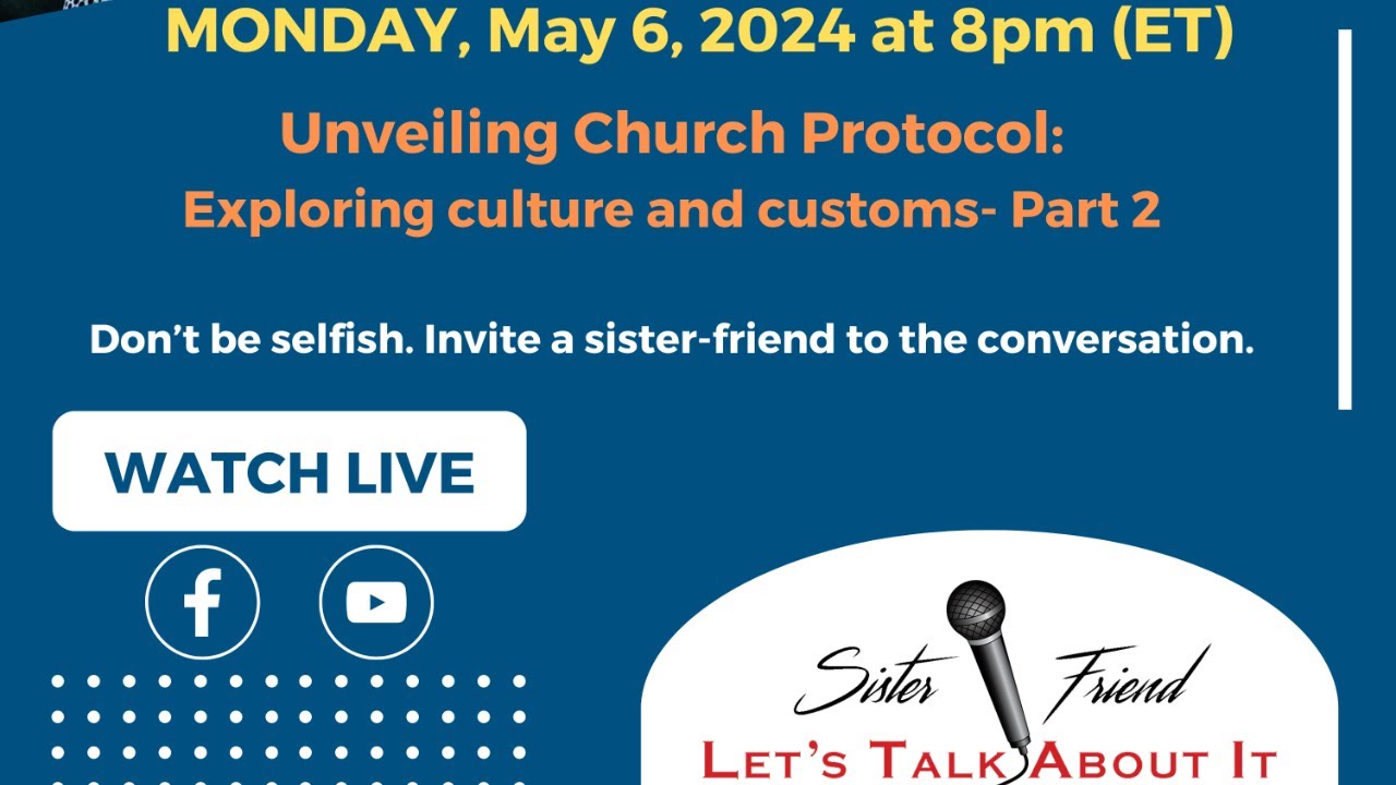 Unveiling Church Protocol: Exploring culture and customs