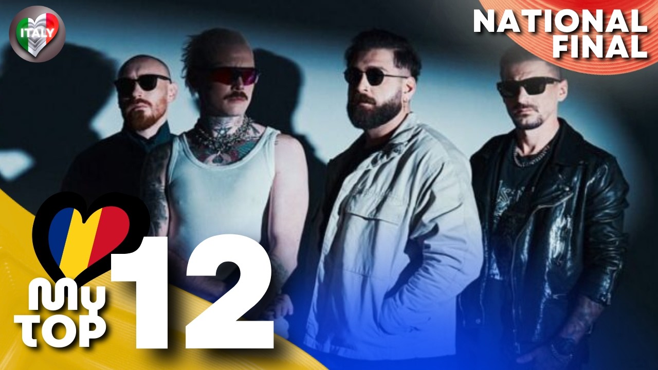 Selecția Națională 2026 - MY TOP 12 (Before the show) #Eurovision2026