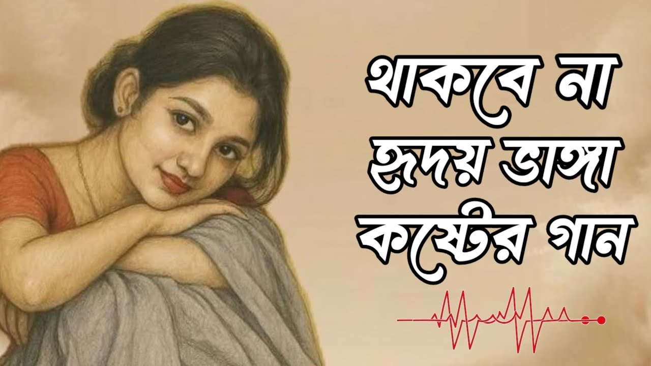 থাকবে না তুমি | হৃদয় ভাঙ্গা কষ্টের গান | Bangla Sad Song | Koshter Gaan