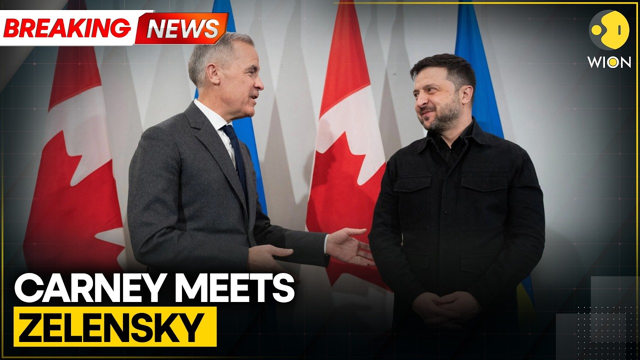 Canada Backs Ukraine With $350 Million Air Defence Package | Carney Meets Zelensky