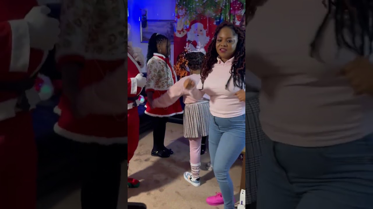Santa Claus party with kids ￼￼