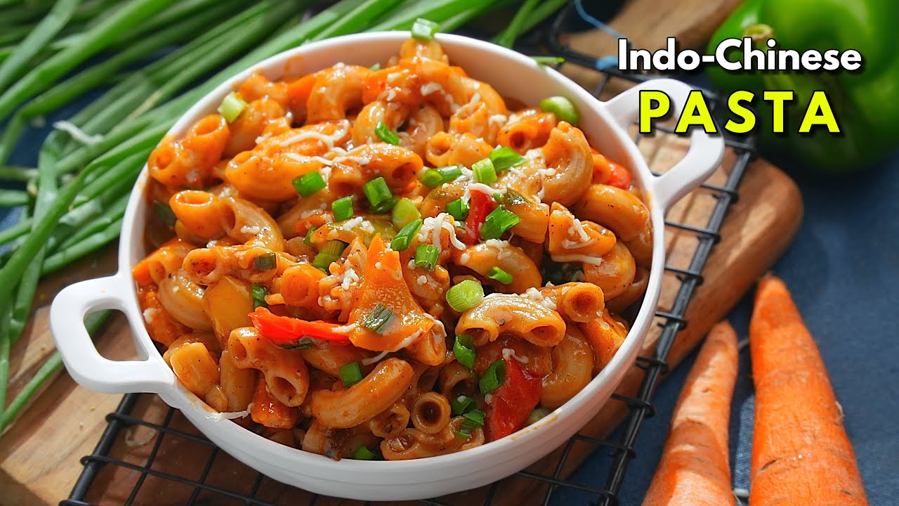 స్ట్రీట్ ఫుడ్ స్టైల్  చైనీస్ పాస్తా | Street Food Style Indo Chinese Pasta at Home | Indian Macaroni