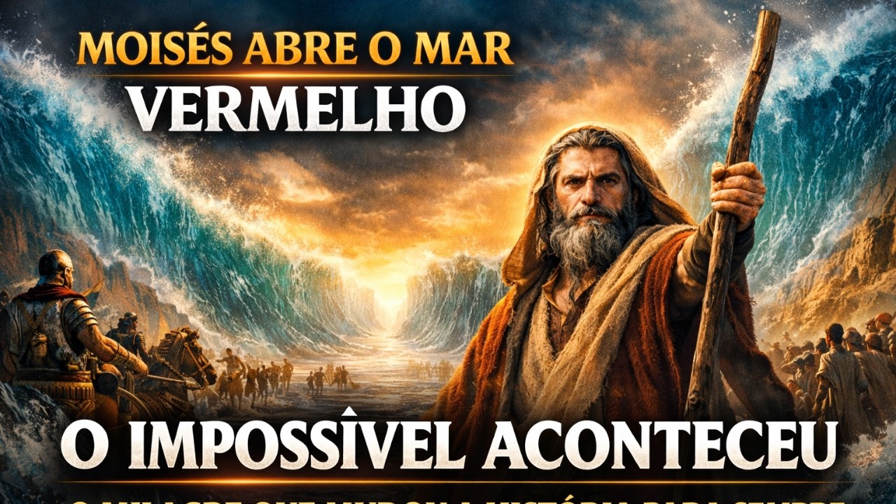 Moisés Abre o Mar Vermelho | O Milagre Que Mudou a História Para Sempre