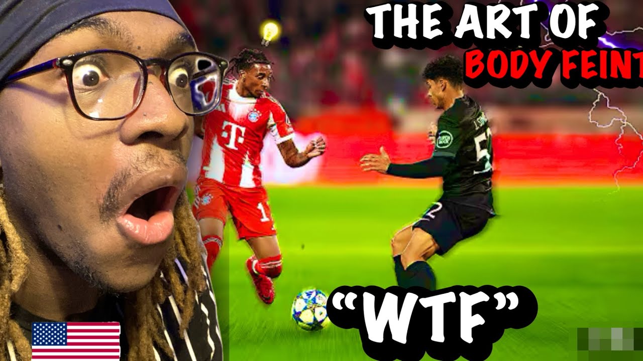 Body Feints That Should Be ILLEGAL...😳🔥 "AMERICAN REACTS to The Art of Body Feints"