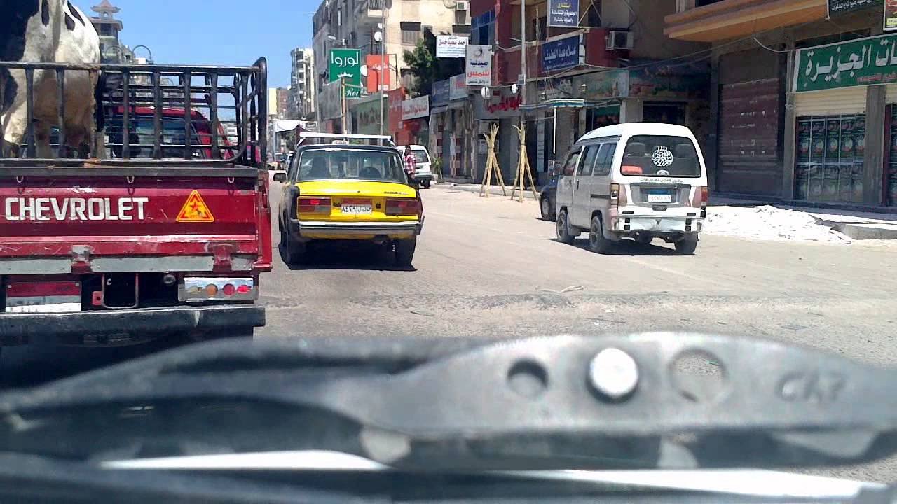 الطريق من مدخل الكيلو 21 الي ابو يوسف 9 اغسطس 2013