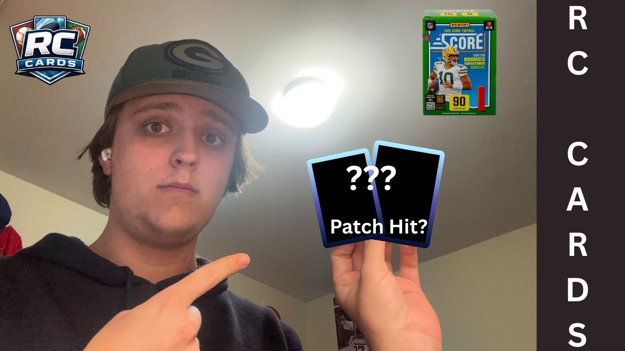 Opening a Panini Score Football 2025 Blaster Box - Patch Hit???