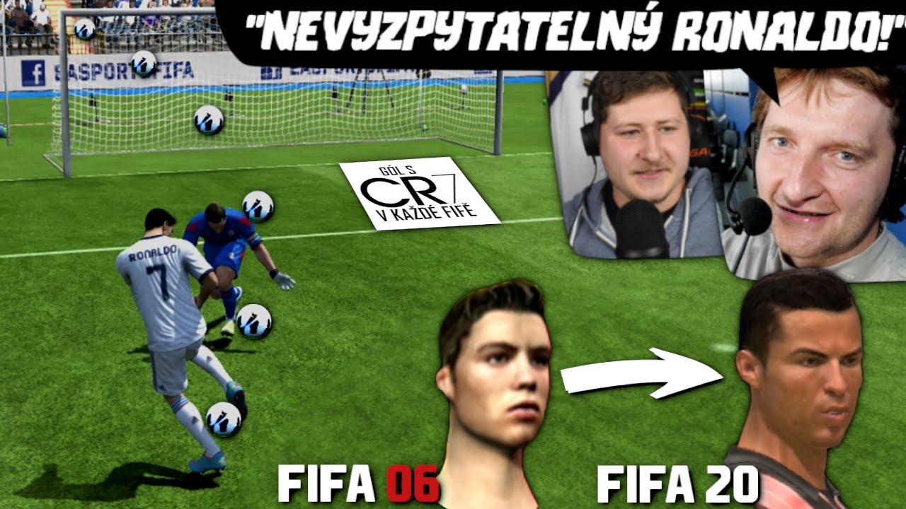 GÓL S CRISTIANEM RONALDEM V KAŽDÉ FIFĚ!
