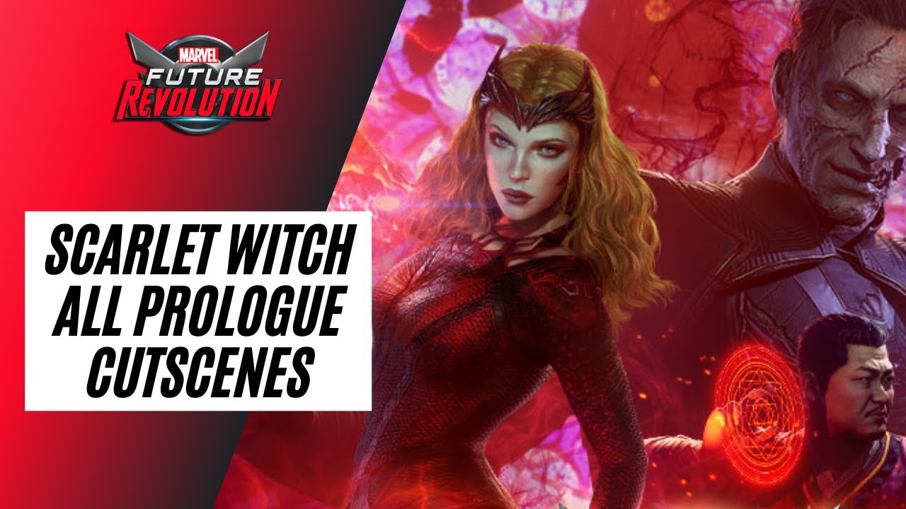 Marvel Future Revolution | Scarlet Witch All Prologue Cutscenes