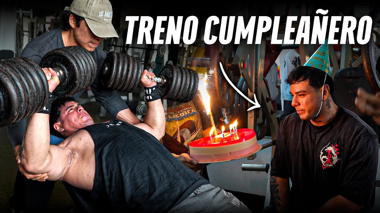 EL PEOR ENTRENAMIENTO DE PECHO + HERACLES CUMPLEAÑERO | Cutseason ep3