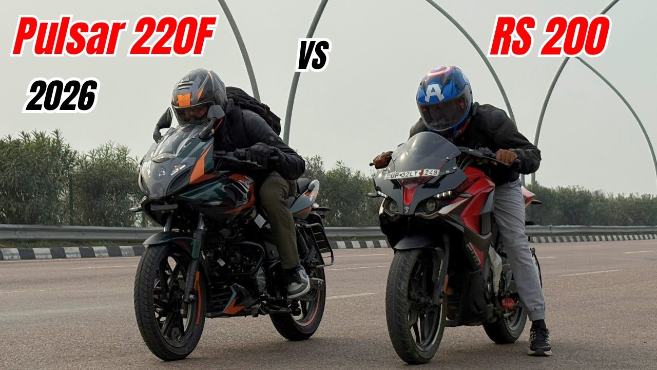 2026 Pulsar 220F vs RS200 Performance Test