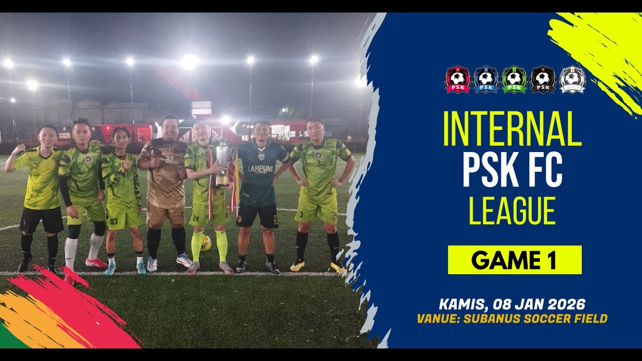 🔴SERUUU❗❗❗ GAME 1// TIM BIRU VS TIM MERAH//INTERNAL LEAGUE PSK FC 🔥🔥