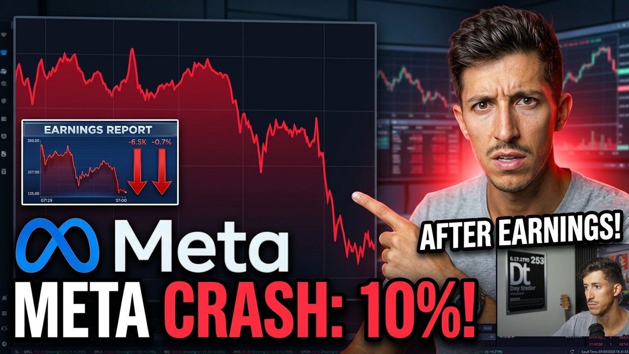 Почему акции $META упали на 10% после публикации отчета?