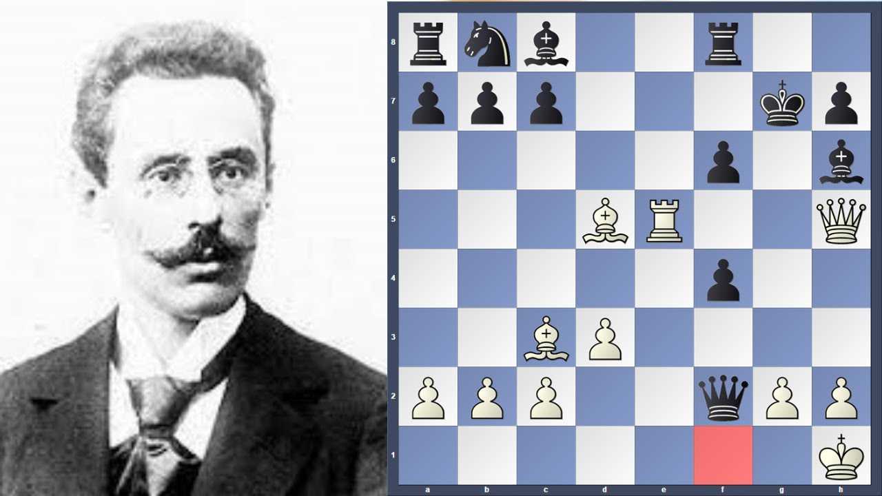 Horseless Buggy || David Janowski vs Un Known || 1895