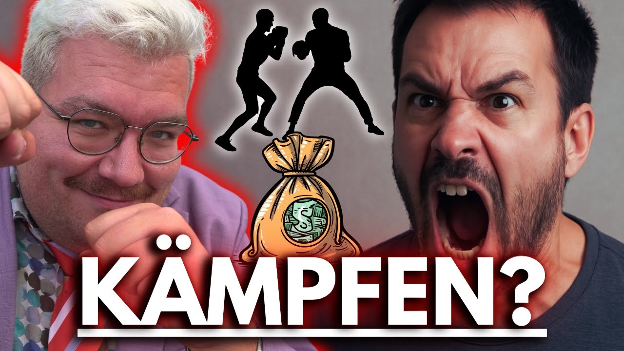 STRESS AUF DEM FLOHMARKT! WILL ER ETWA K&Auml;MPFEN?