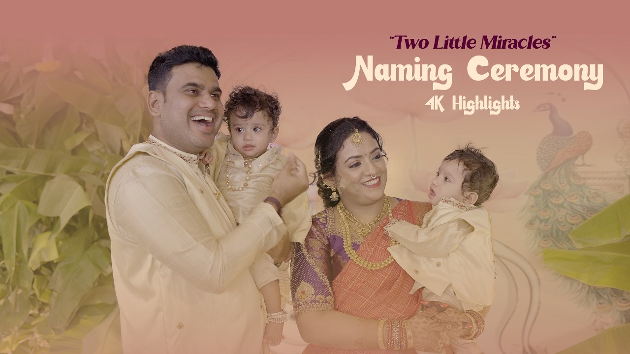 Navan & Nakshith's - Naming Ceremony | 4K Highlights 2026 | Dilip Photography & Films | Bengaluru