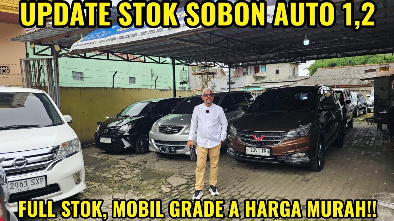 UPDATE STOK SOBON AUTO,PA HAJI KASIH HARGA TERBAIK /TANGGAL 13 PEBRUARI 2026!!