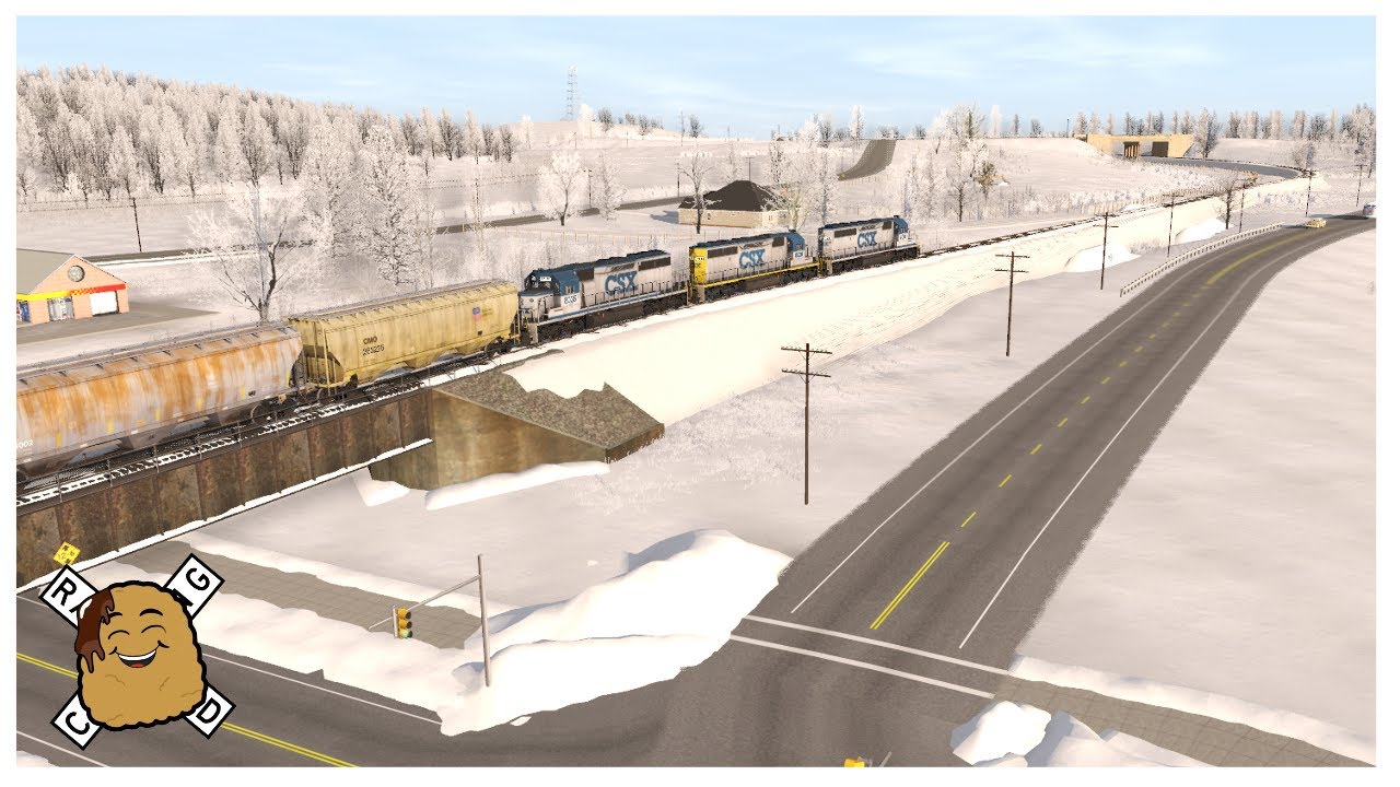 Trainz 22 : Let's Build the Snow Creek  Episode  1