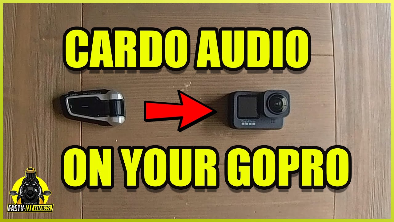 CARDO AUDIO to GOPRO | MotoVlog | #FastyRides #Chooselife