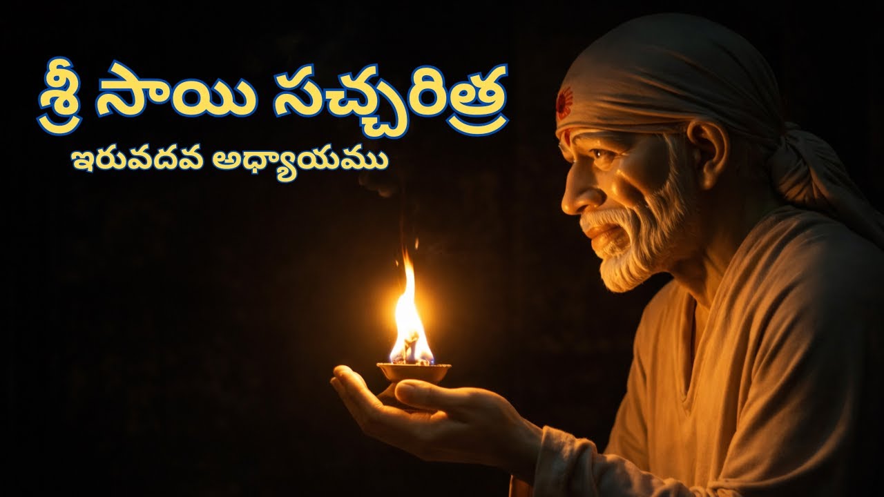 శ్రీ షిరిడీ సాయిబాబా సచ్చరిత్ర ఇరువదవ అధ్యాయము || @tainyBees
