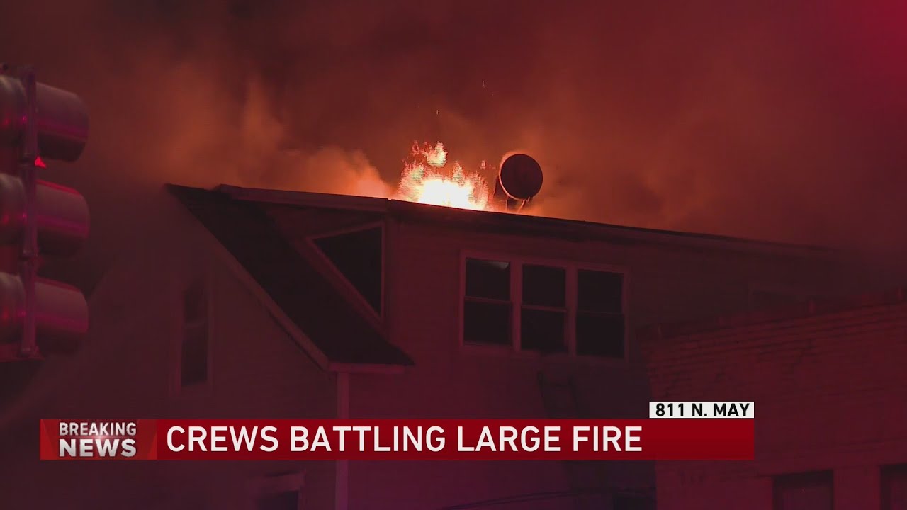 Three injured, including two firefighters, in house fire on Chicago's Near Northwest Side